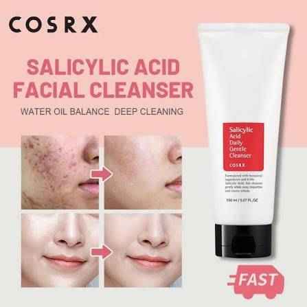 شوینده روزانه سالیسیلیک اسید کوزارکس 150میل Cosrx Salicylic Acid Daily Gentle Cleanser