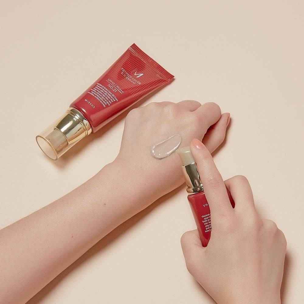 بی بی کرم پرفکت کاور میشا 50 میل Missha Perfect Cover B.B Cream شماره 21 ، 23 ، 27