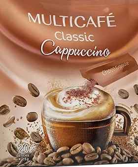 کاپوچینو کلاسیک مولتی کافه 20 عددی MULTICAFE classic cappussino